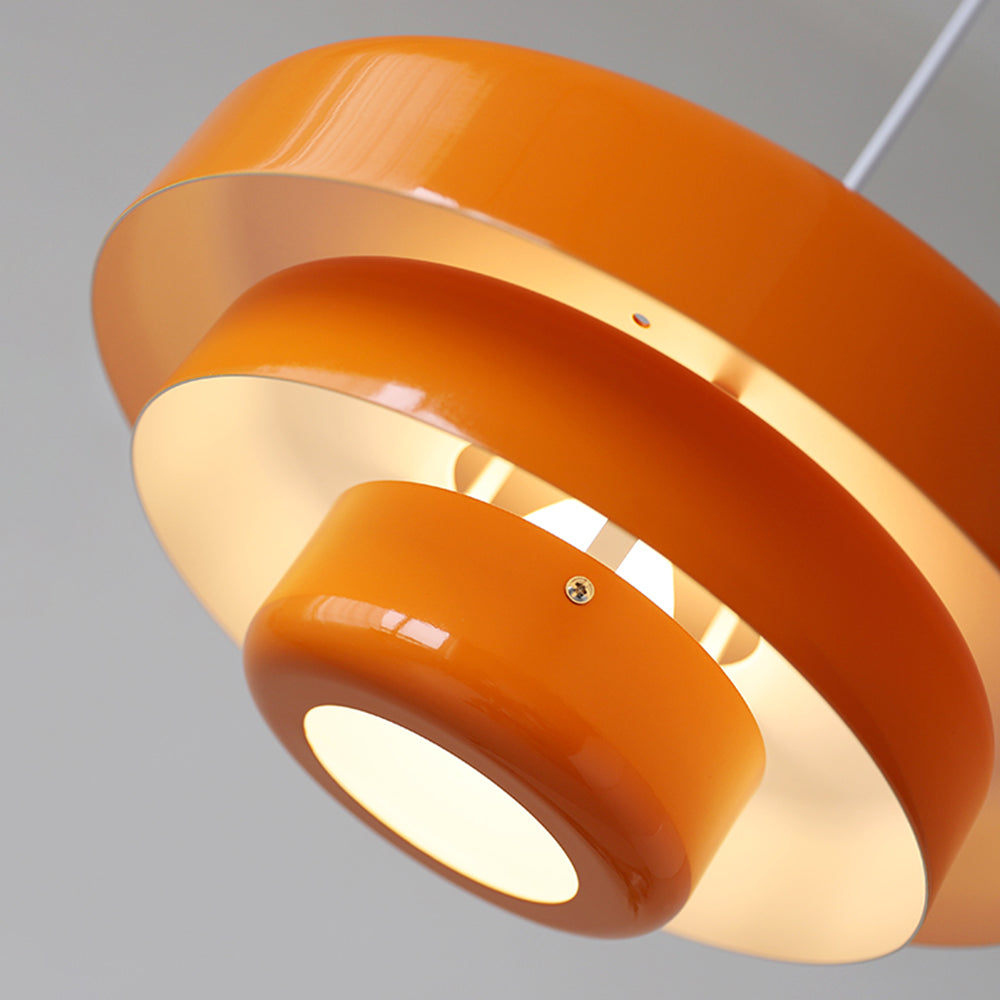 Halo LED Pendant Light Modern Simple Metal Living Room Kitchen