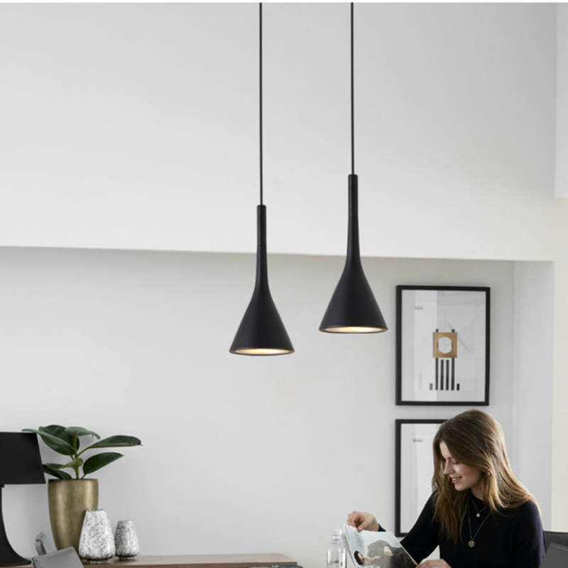 Nexa Pendant Light Modern Simple Triangle Metal Living Room