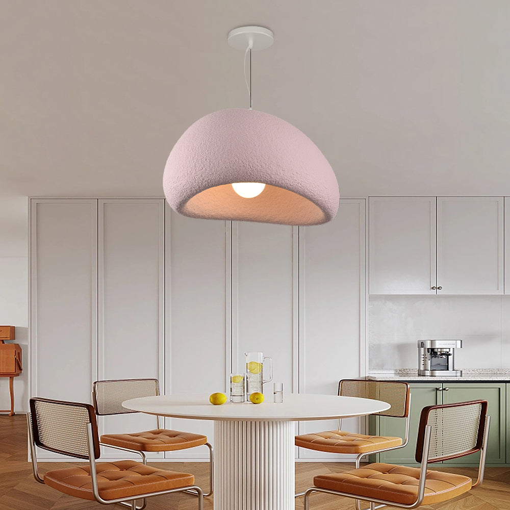 Zephyra Pendant Light Spherical Cloud Wabi-Sabi Living Room