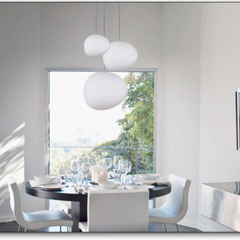 Nexa Lámpara Colgante Cristal Forma Huevo Globo Moderno Salón