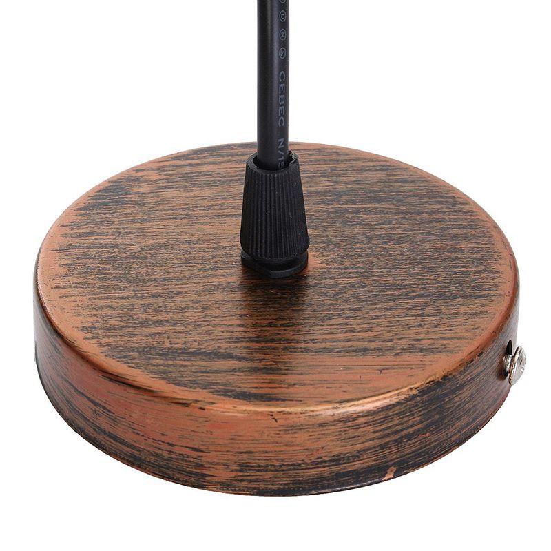 Mode Pendant Light Dome Industrial Metal Copper Living Room