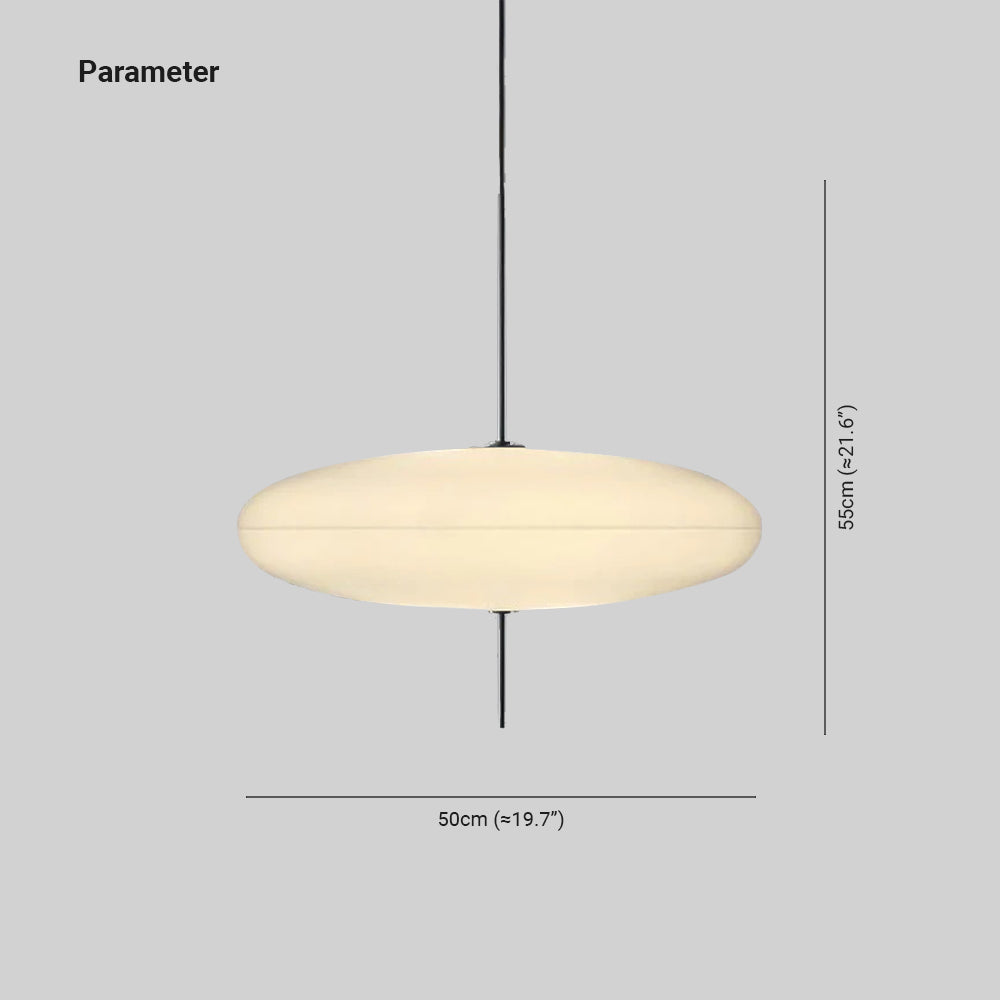 Elys Pendant Light Nordic Modern Single Oval Living Room Bedroom