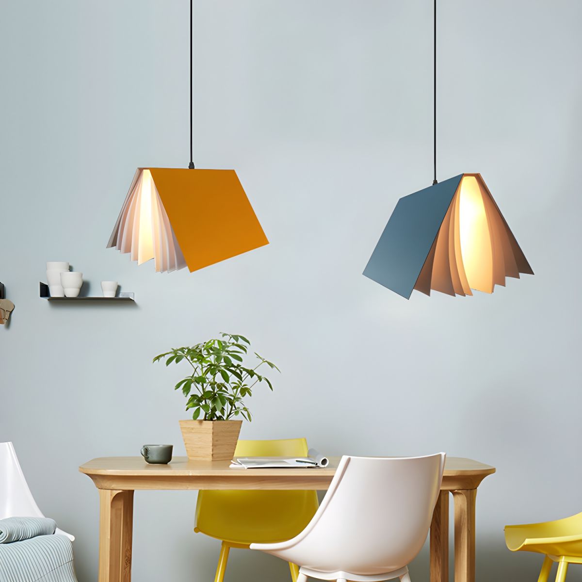 Nexa Lámpara Colgante Libros Coloridos Creativos Sala De Estar