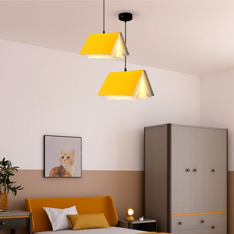 Nexa Lámpara Colgante Libros Coloridos Creativos Sala De Estar
