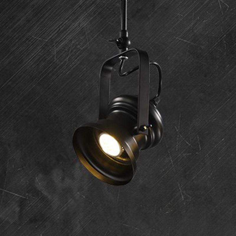 Mode Pendant Light Swivelling Semi-Inground Mount Industrial Style