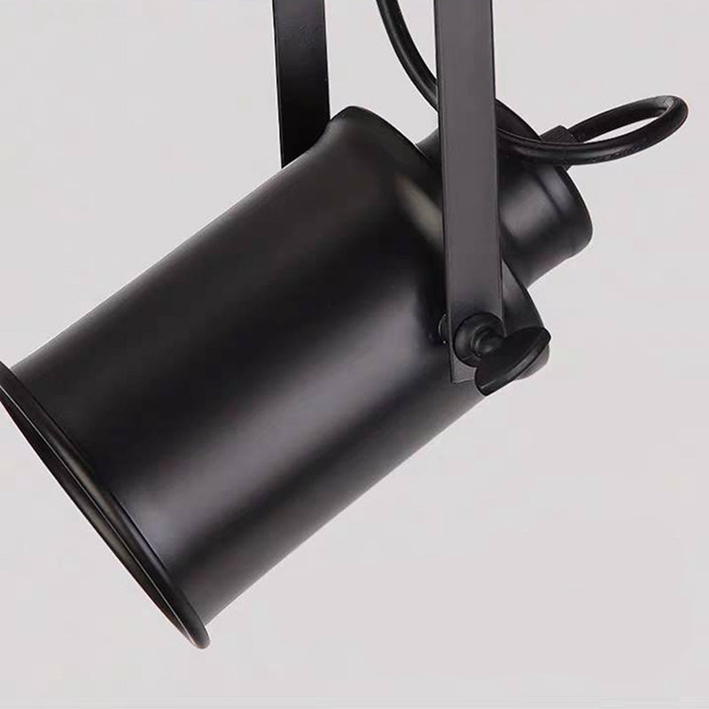 Mode Pendant Light Swivelling Semi-Inground Mount Industrial Style