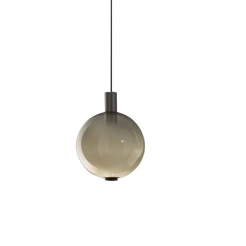 Halo Pendant Light Elegant Multicoloured LED Metal Glass Living Room