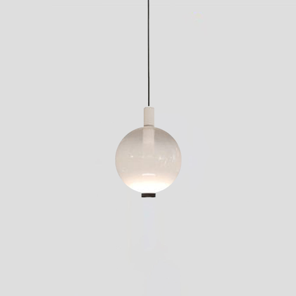 Halo Pendant Light Elegant Multicoloured LED Metal Glass Living Room
