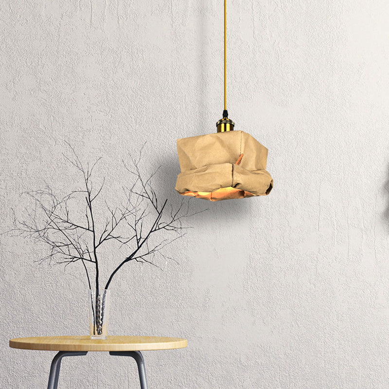 Zephyra Pendant Light Vintage Paper Cup LED Living Room Bedroom
