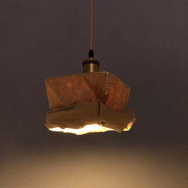 Zephyra Pendant Light Vintage Paper Cup LED Living Room Bedroom
