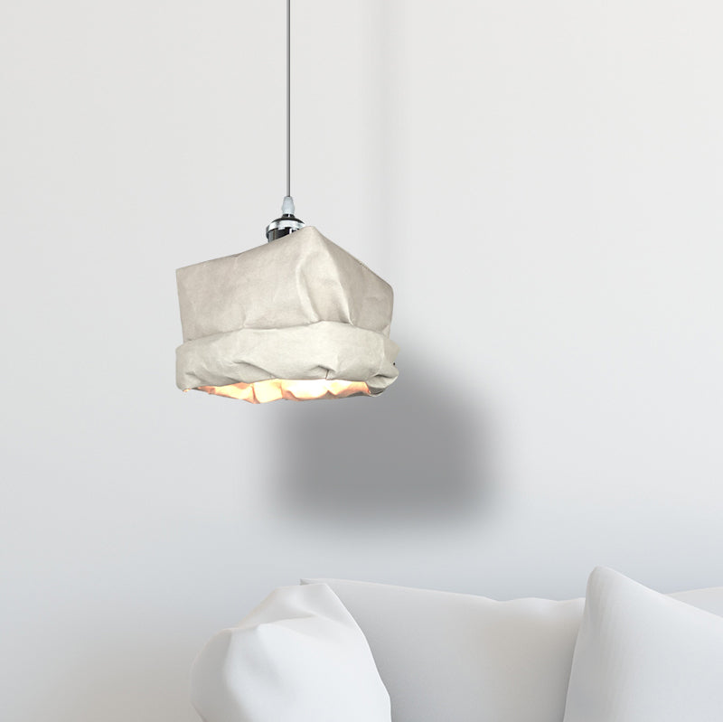 Zephyra Pendant Light Vintage Paper Cup LED Living Room Bedroom