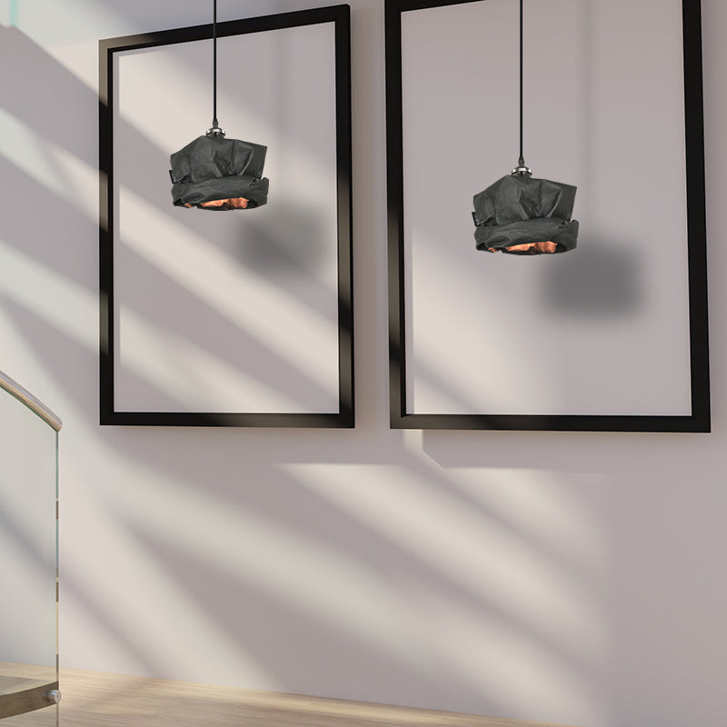 Zephyra Pendant Light Vintage Paper Cup LED Living Room Bedroom