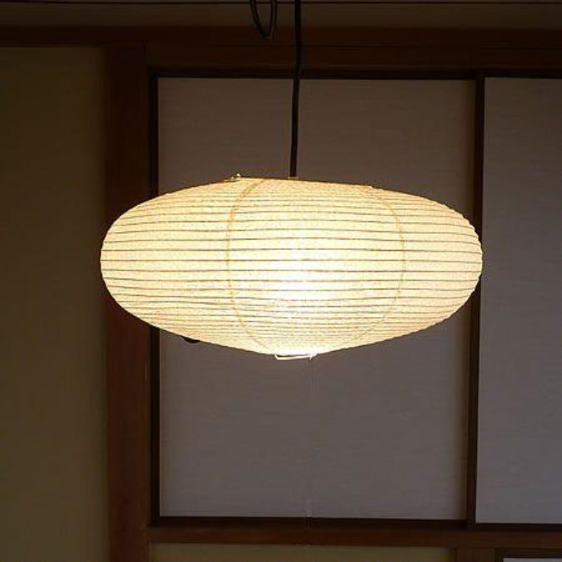 Nexa Lámpara Colgante LED Globo Papel Metálico Retro Wabi-Sabi Comedor