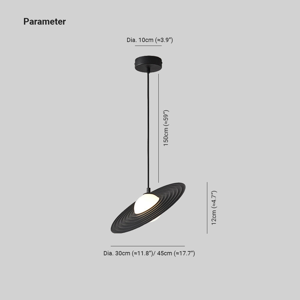 Nexa Pendant Light Modern Creative Flying Metal Bedroom Study