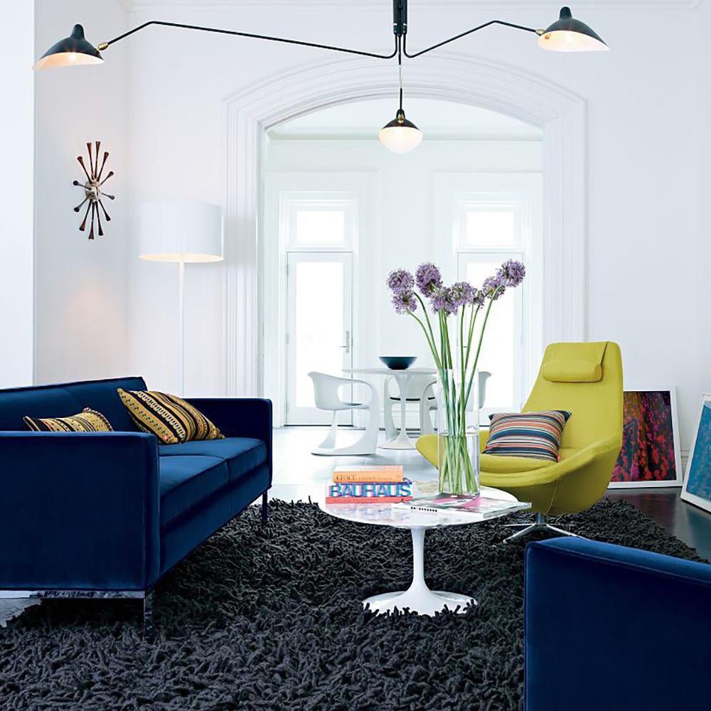 Aura Chandelier Modern Originality Simple Metal Living Room Bedroom