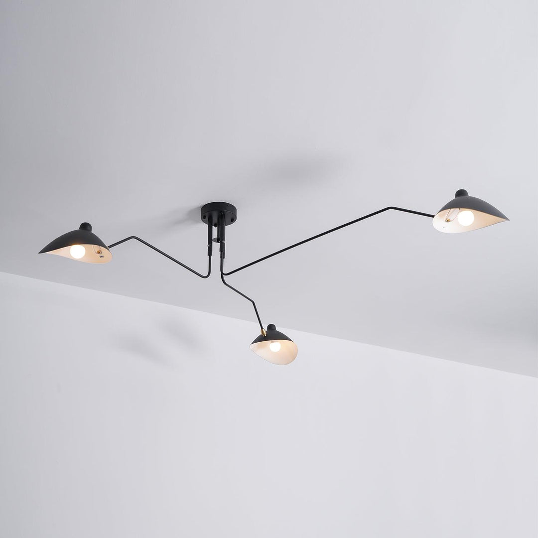 Aura Chandelier Modern Originality Simple Metal Living Room Bedroom