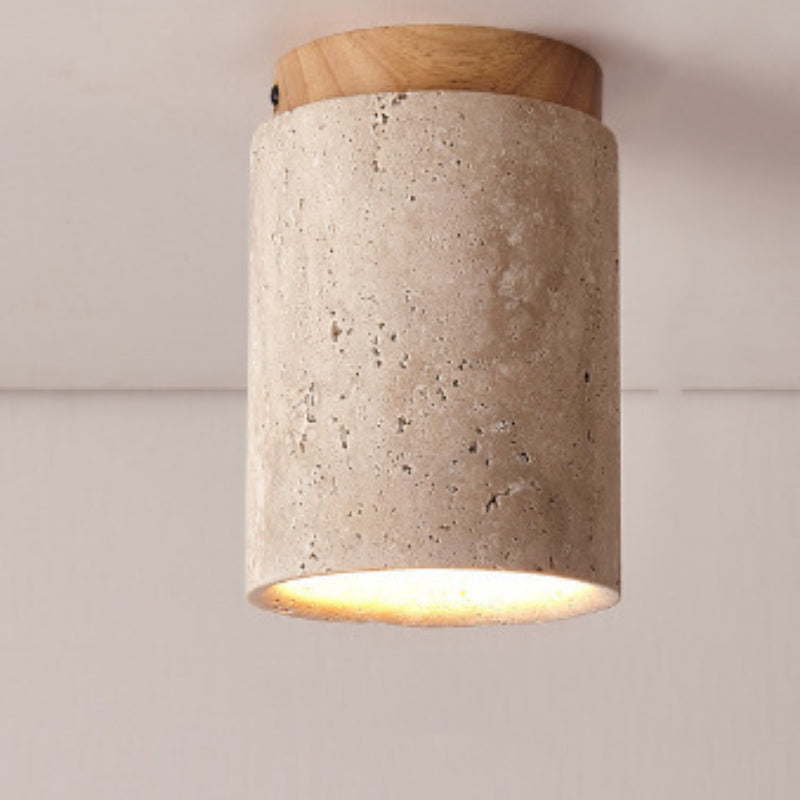 Noncu Ceiling Light Modern Wabi-Sabi Creative Arts Stone Living Room