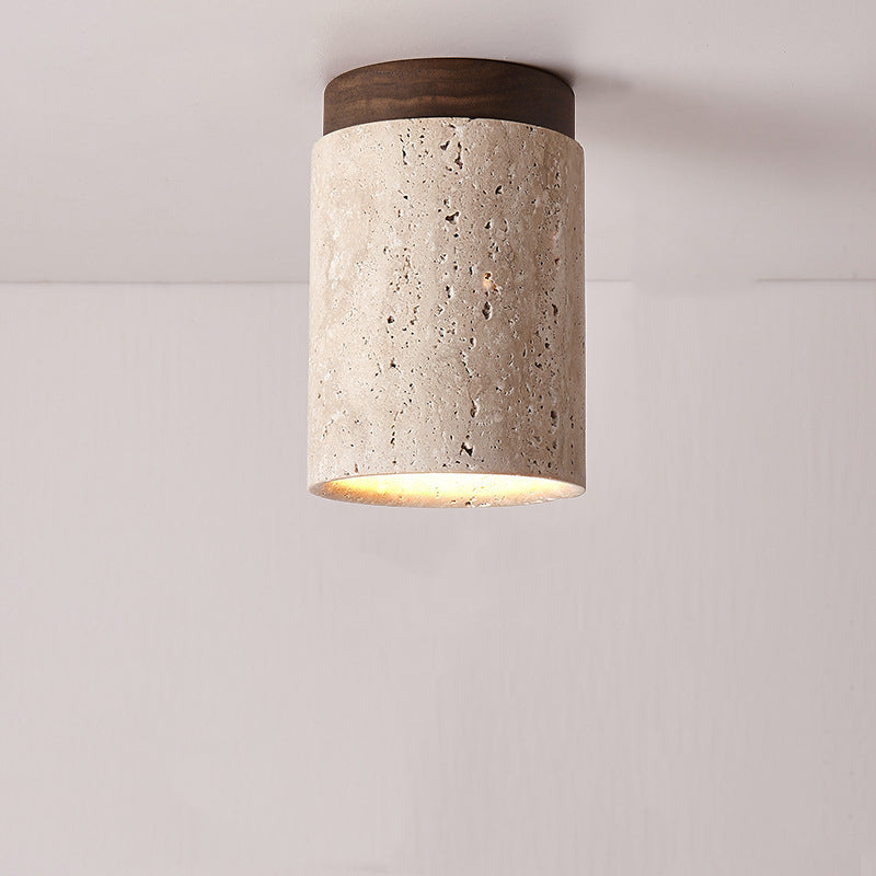 Noncu Ceiling Light Modern Wabi-Sabi Creative Arts Stone Living Room