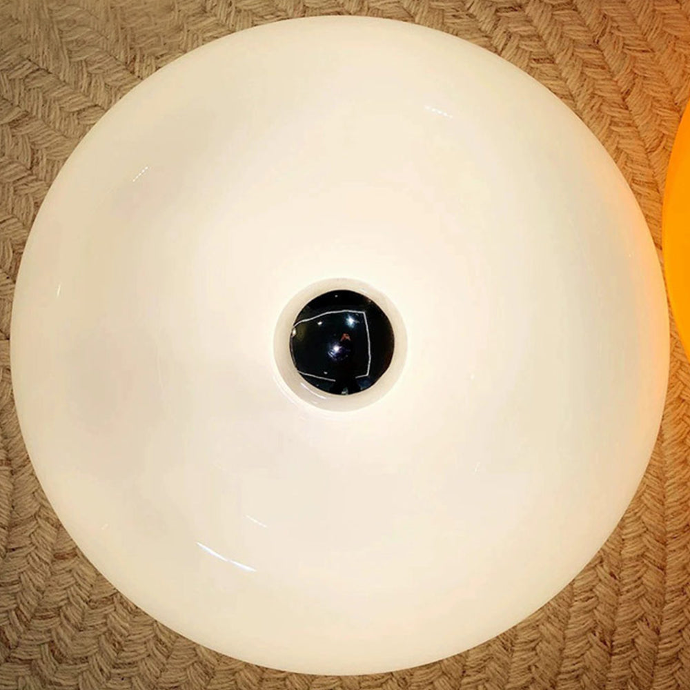 Halo Table Lamp Doughnut Modern Round Glass Living Room