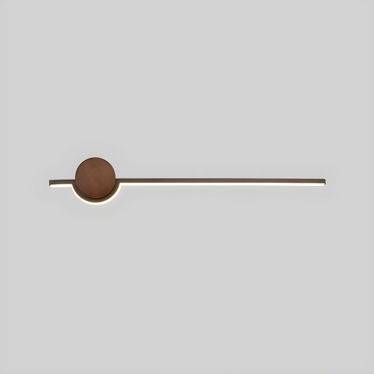 Elys Wall Lamp Nordic Modern Linear Vanity Metal Wood Bedroom Bathroom