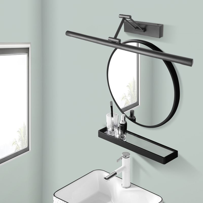 Edge Wall Lamp Modern LED Linear Mirror Front Vanity Metal Bathroom