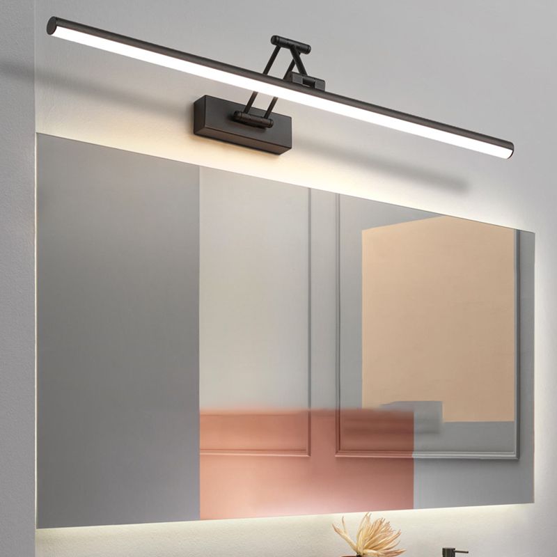 Edge Wall Lamp Modern LED Linear Mirror Front Vanity Metal Bathroom