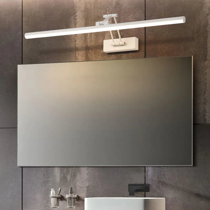 Edge Wall Lamp Modern LED Linear Mirror Front Vanity Metal Bathroom
