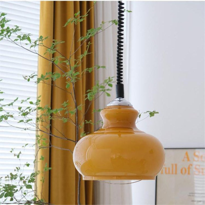 Yono Pendant Light Modern Retro Simple Adjustable Glass Living Room