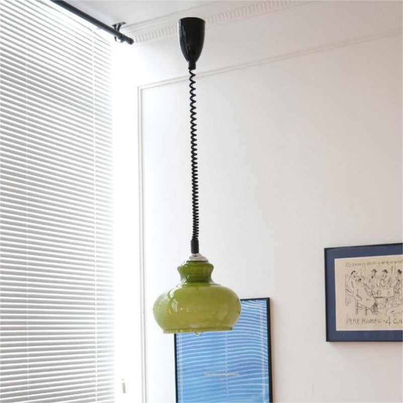 Yono Pendant Light Modern Retro Simple Adjustable Glass Living Room