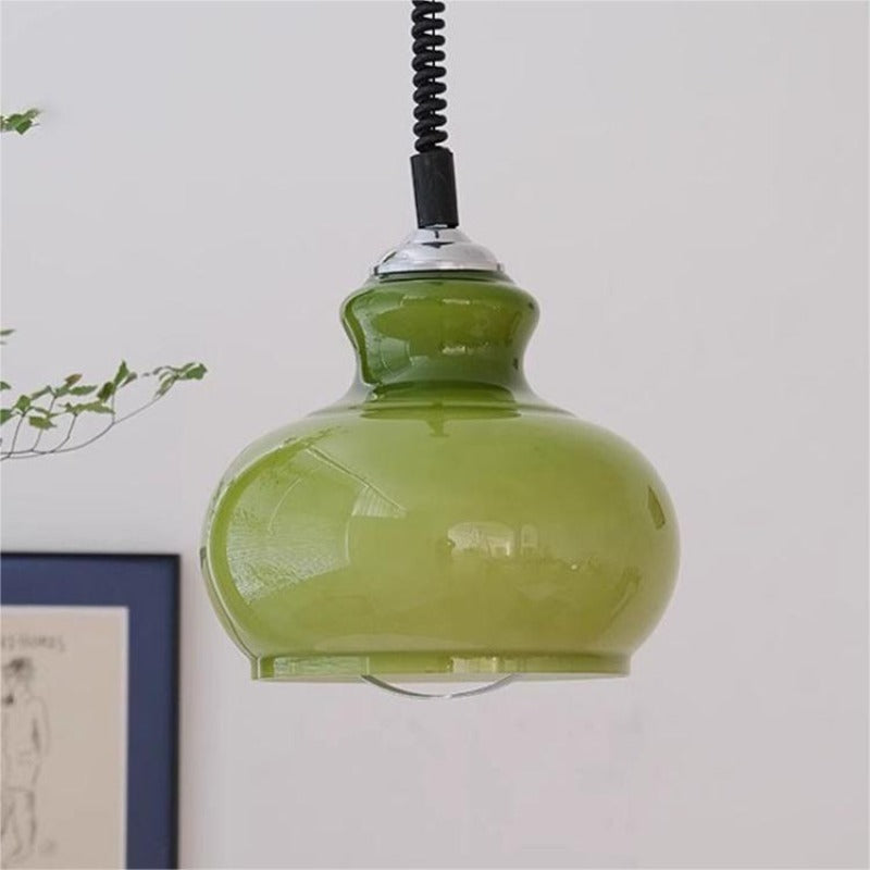 Yono Pendant Light Modern Retro Simple Adjustable Glass Living Room