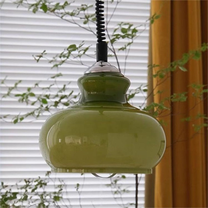 Yono Pendant Light Modern Retro Simple Adjustable Glass Living Room