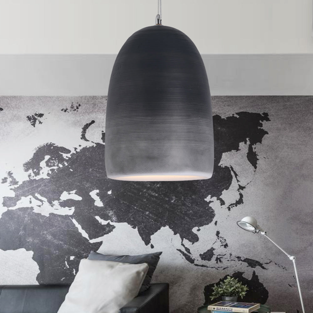 Zephyra Pendant Light Modern Rock Art Deco 3 Color Resin Living Room