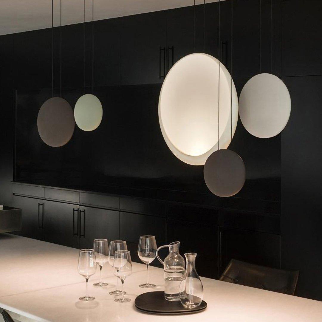 Nexa Pendant Light Modern Linear Simple Metal Resin Indoor Living Room
