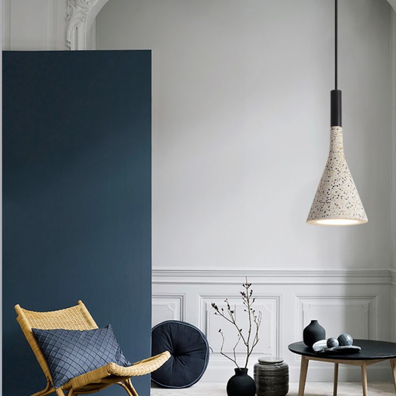 Mode Pendant Light 5 Style Modern Simple Metal Stone Living Room