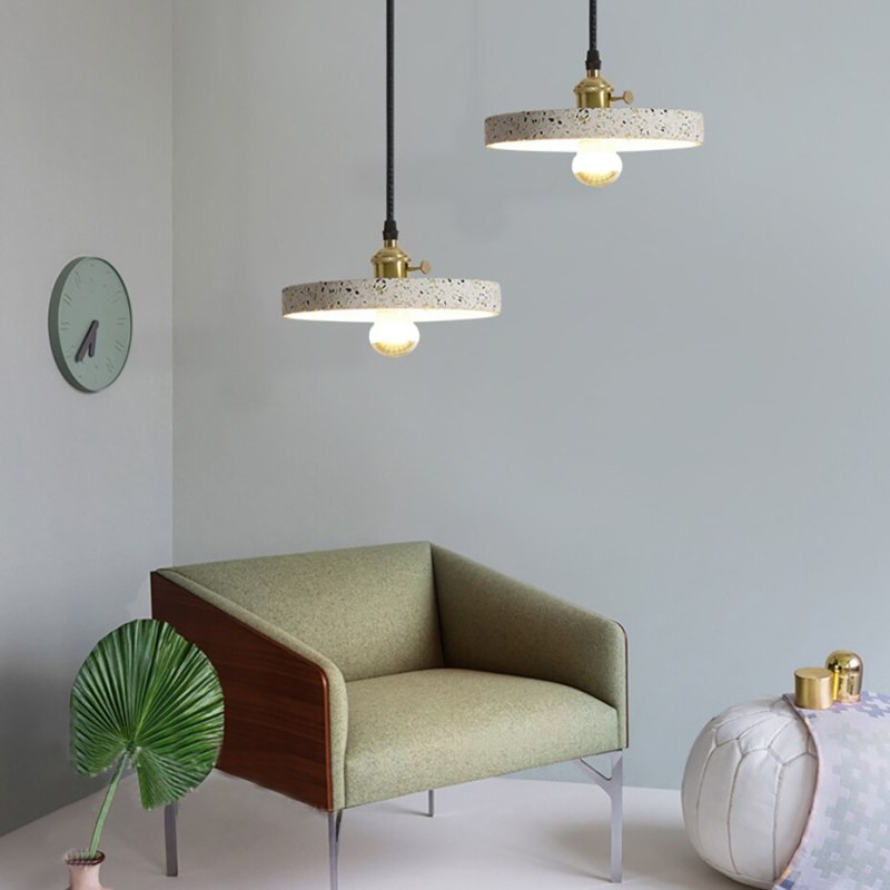 Mode Pendant Light 5 Style Modern Simple Metal Stone Living Room