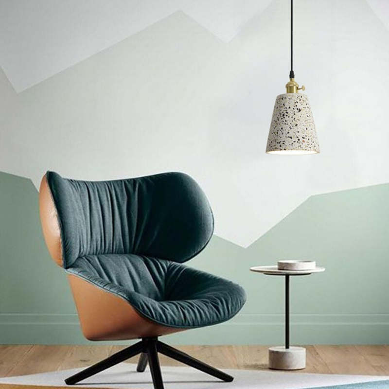 Mode Pendant Light 5 Style Modern Simple Metal Stone Living Room