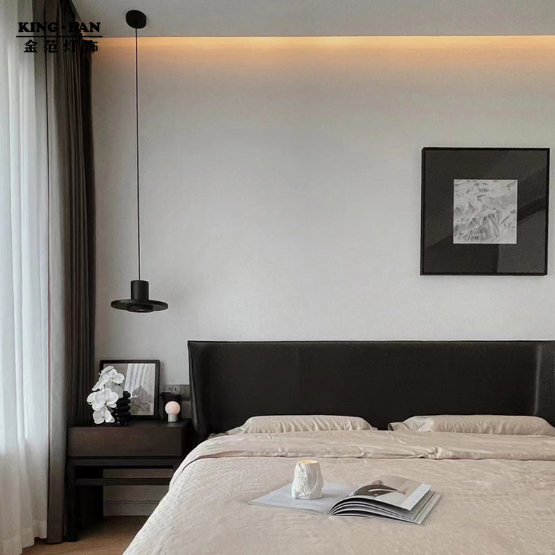 Elys Pendant Light Designer Post-Modern Metal Stone Living Room