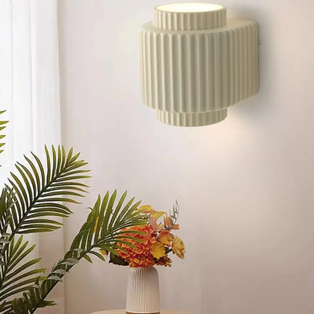 Nexa Wall Lamp Cylindrique Resin Flush Mount Bedroom Living Room