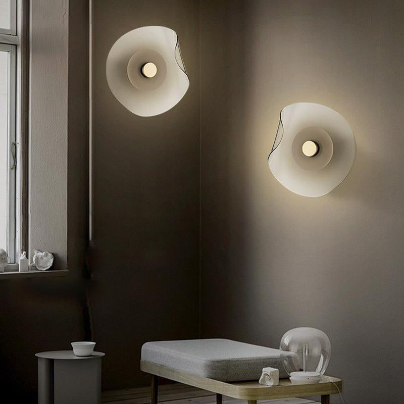 Nexa Wall Lamp Modern Design Flower Indoor Metal Glass Bedroom Living Room