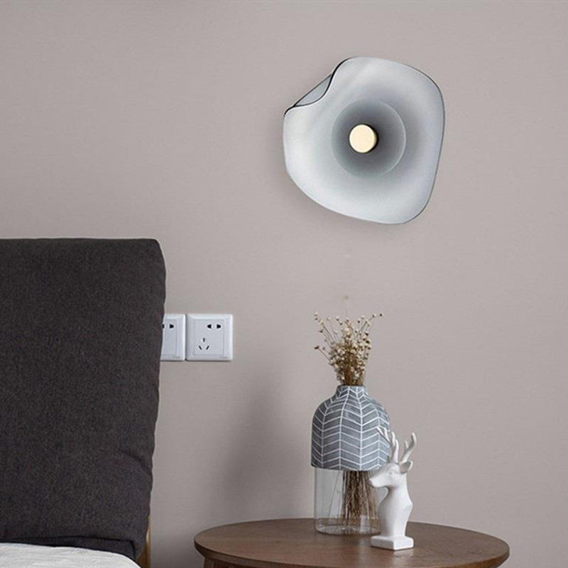 Nexa Wall Lamp Modern Design Flower Indoor Metal Glass Bedroom Living Room