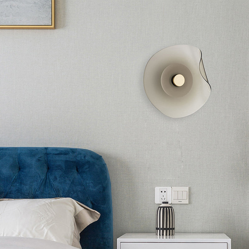 Nexa Wall Lamp Modern Design Flower Indoor Metal Glass Bedroom Living Room