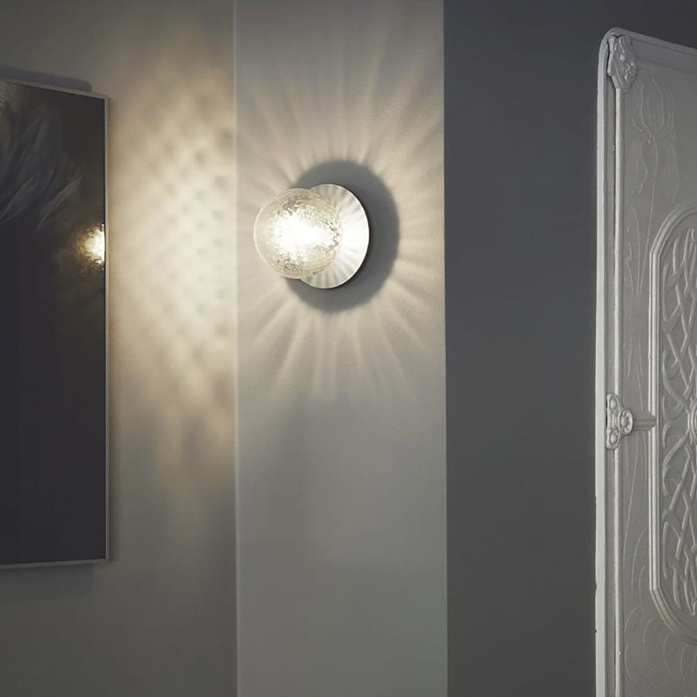 Nexa Wall Lamp Modern Globe Ball Indoor Glass Living Room Bathroom