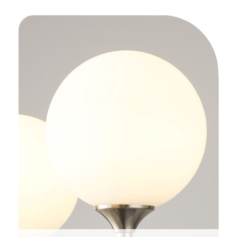 Aura Chandelier Vintage LED Indoor White Glass Living Room