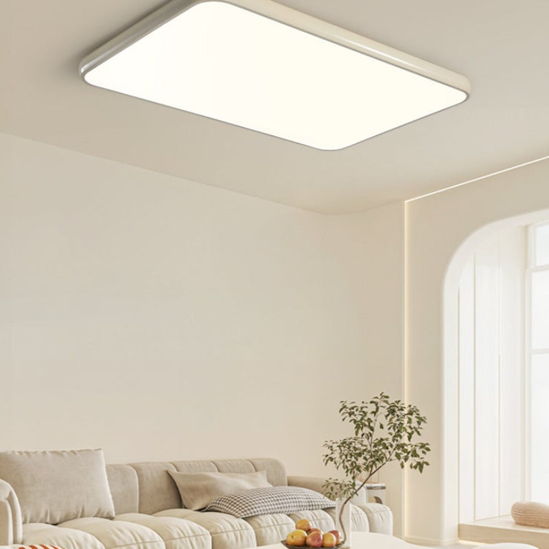 Soleil Flush Mount Ceiling Light Retro LED Indoor Metal Acrylic Living Room