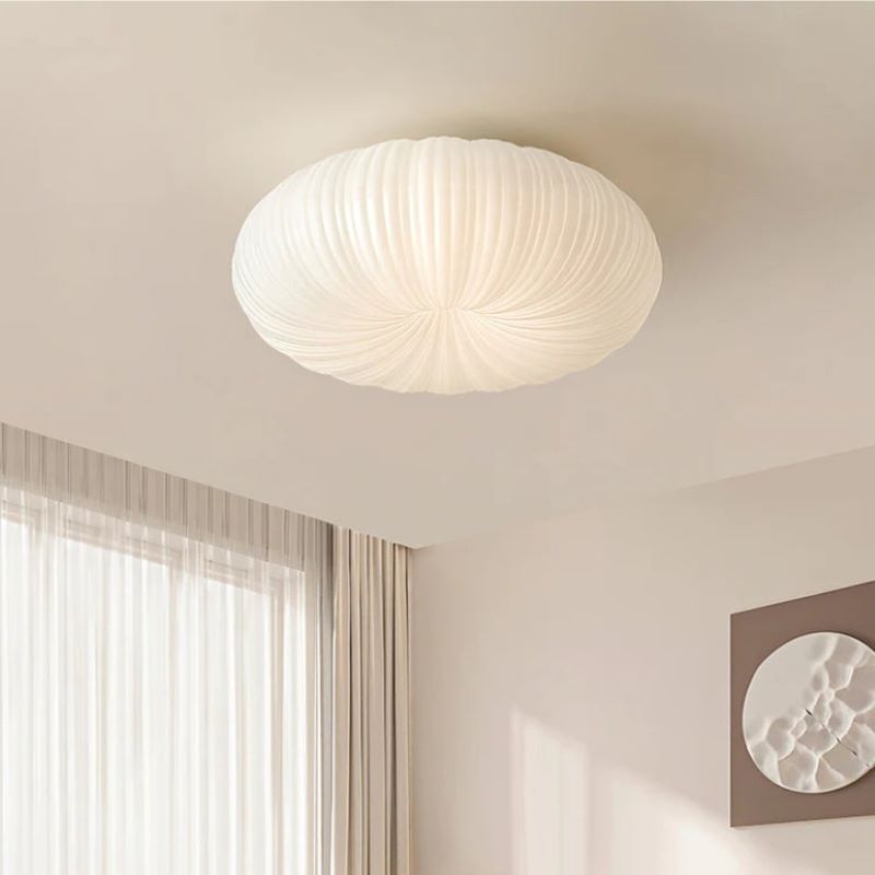 Nexa Flush Mount Ceiling Light Minimalist LED Metal Acrylic Bedroom