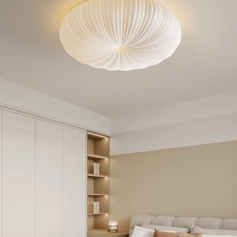 Nexa Flush Mount Ceiling Light Minimalist LED Metal Acrylic Bedroom