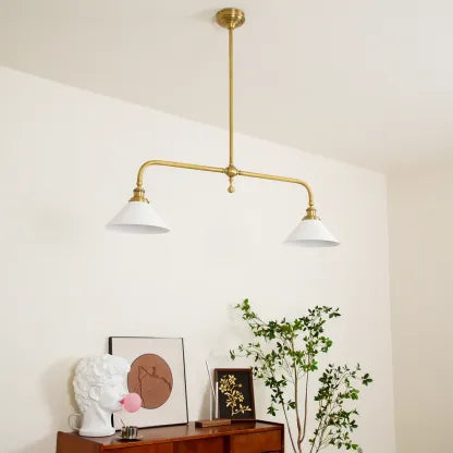 Elys Pendant Light Vintage Metal Ceramics Shades Dining Room Bedroom