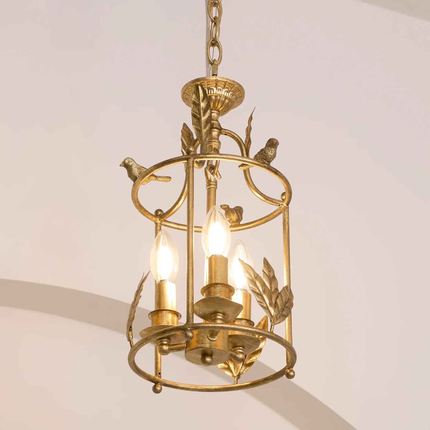 Mode Pendant Light Vintage Metal Bronze Gold Dining Room Bedroom