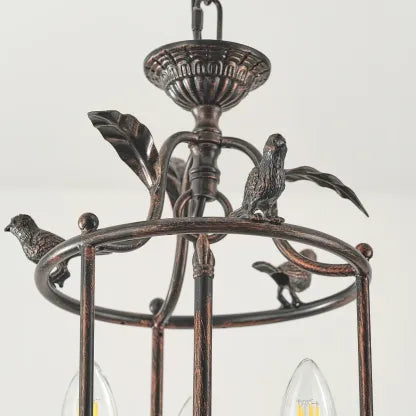 Mode Pendant Light Vintage Metal Bronze Gold Dining Room Bedroom