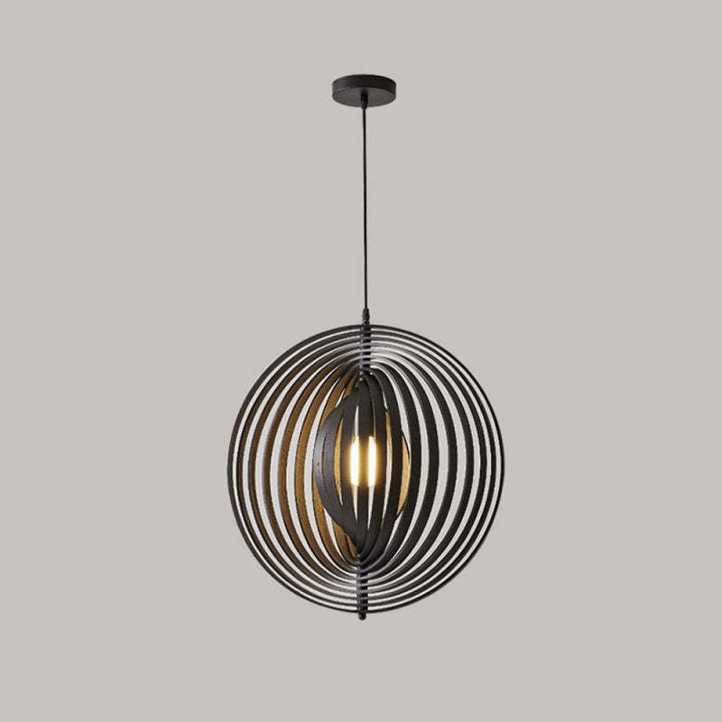 Nexa Pendant Light Wabi-Sabi LED Wood Bedroom Living Room